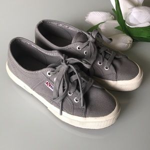 Superga Cotu Classic Gray/ White Sneakers